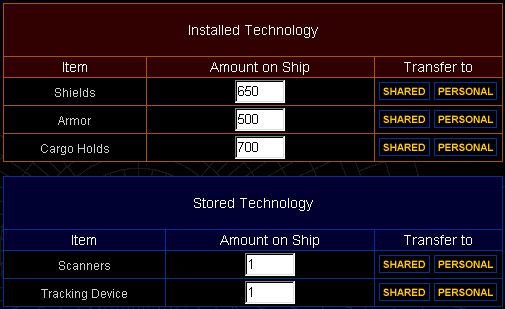 Hangar Technology on ship
