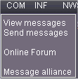 Communication menu